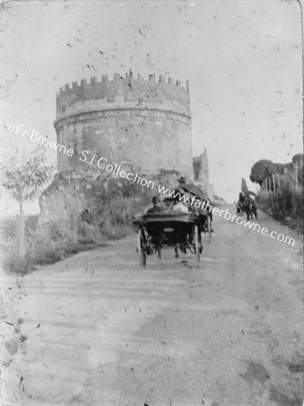 APPIAN WAY WITH CASTLE